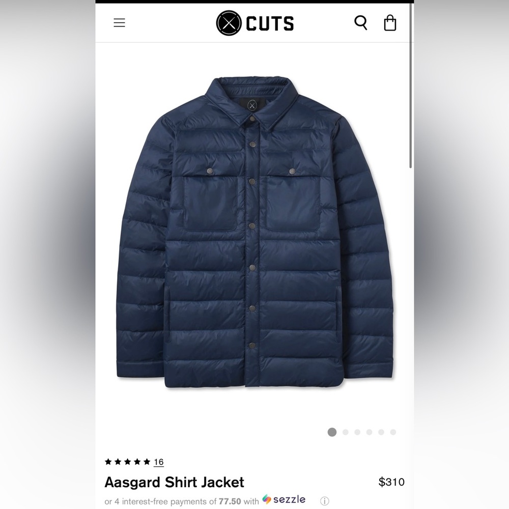 Cuts Shirt Jacket